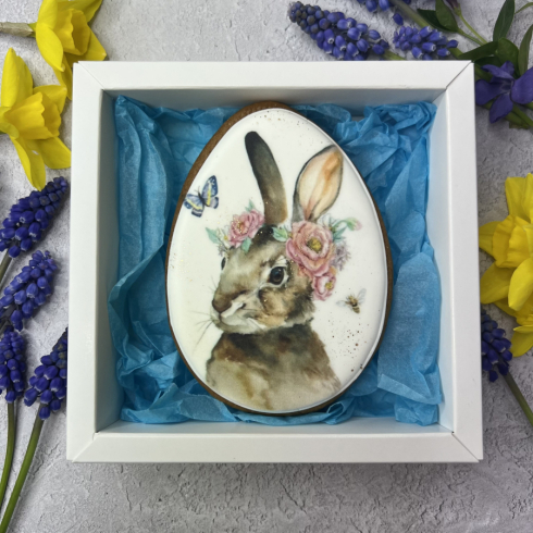 Easter Handmade Rabbit Biscuit