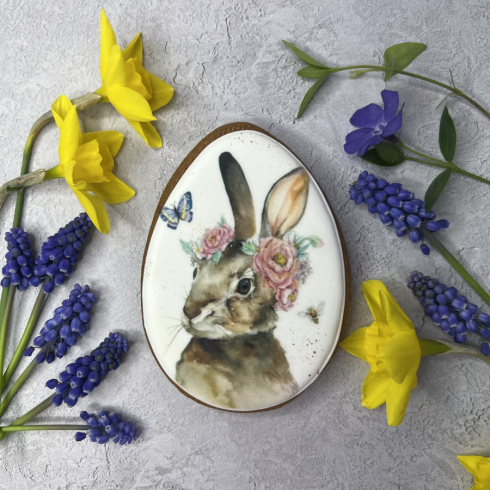 Easter Handmade Rabbit Biscuit
