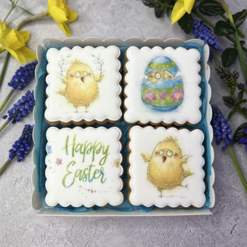 Easter Biscuits Set For Gift