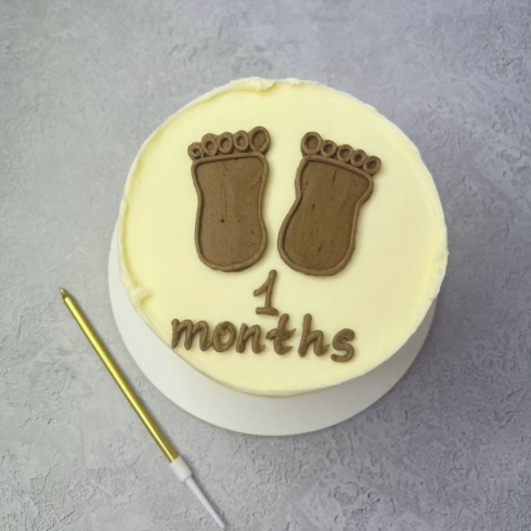 Baby Monthly Cake