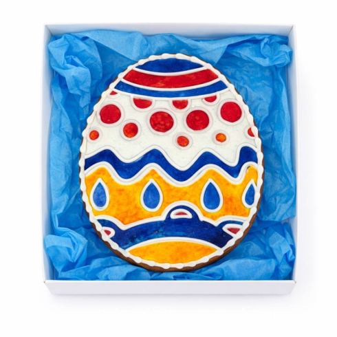 Happy Easter Biscuit Egg