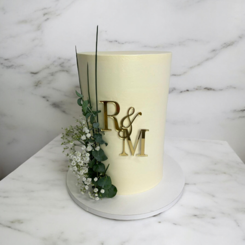 Wedding Cake Initials