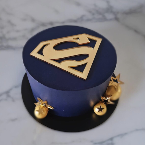 Superman Cake