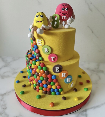 M&M’s Cake