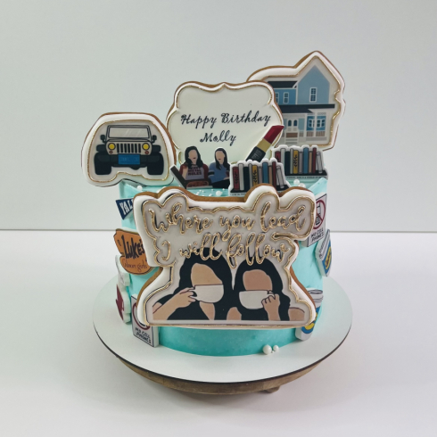 Gilmore Girls Cake