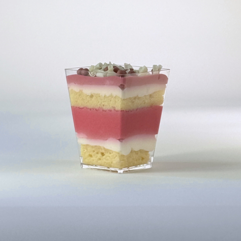 Mini Cake Vanilla Sponge-Raspberry
