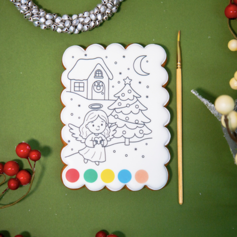 Colouring Biscuit Christmas Collection
