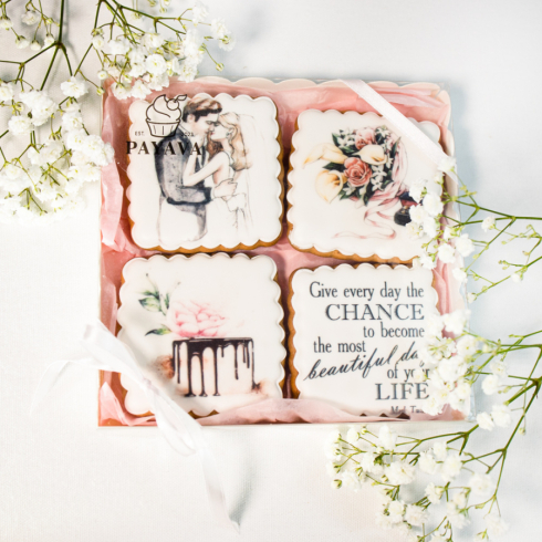 Personalised Wedding Biscuits