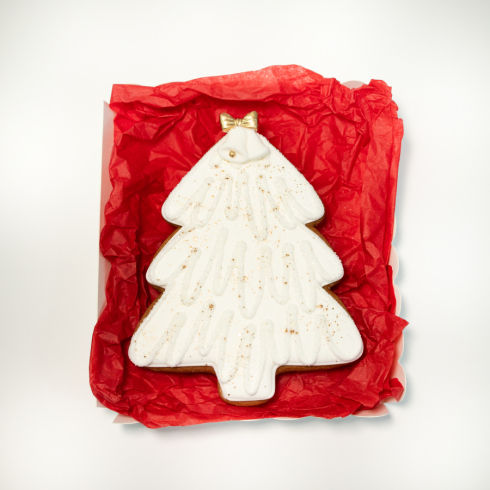 Christmas Tree Biscuit
