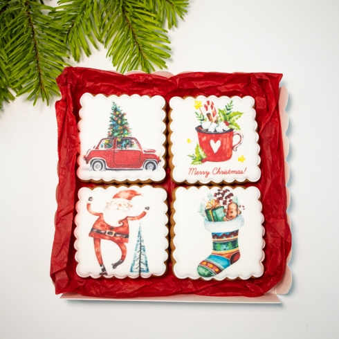 Christmas Biscuits Set Celebration