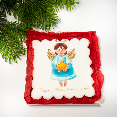 Christmas Angel Biscuit