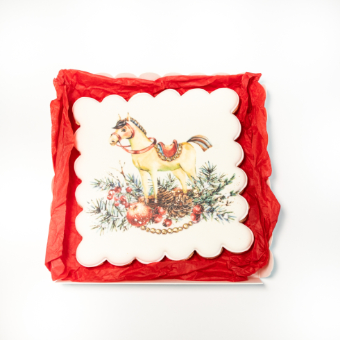 Christmas Horse Biscuit