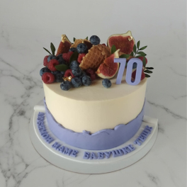 Fruit Birthday Cake