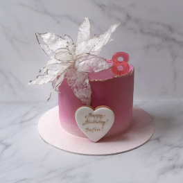 Pink Birthday Cake