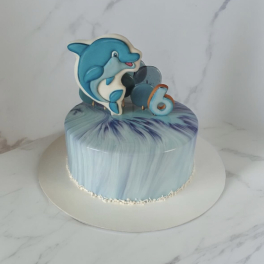 Dolphin Birthday Cake For Kids