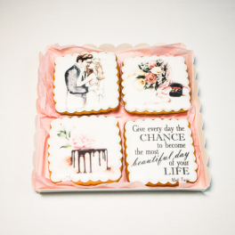 Personalised Wedding Biscuits