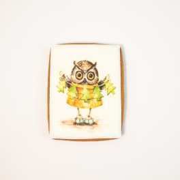 New Year Owl Biscuit
