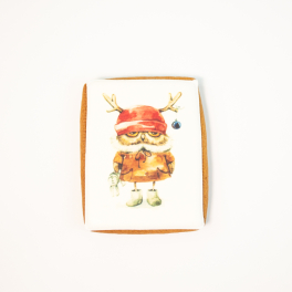 Deer Style Owl Biscuit