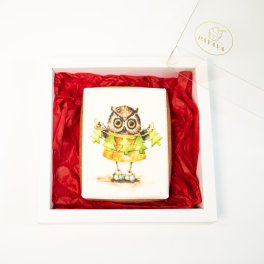 New Year Owl Biscuit
