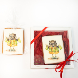 New Year Owl Biscuit