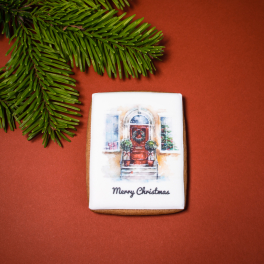 Merry Christmas Biscuit